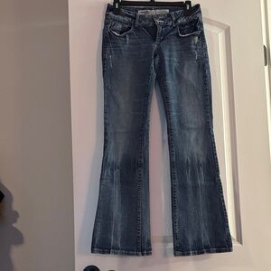 Charlotte Russe Dark Blue Flare Jeans